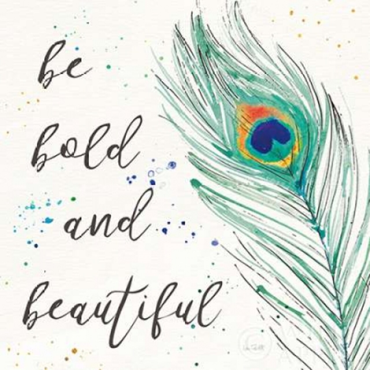 Peacock Garden VIII Poster Print by Anne Tavoletti - Item # VARPDX30427